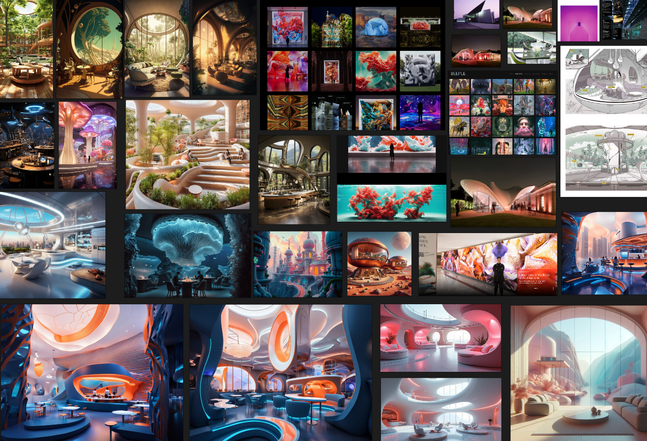 1. A Mind Map of Ideas: Metaverse Art Café